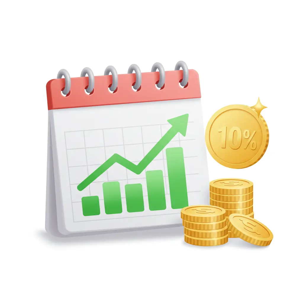Weekly Profits Up to 10%​